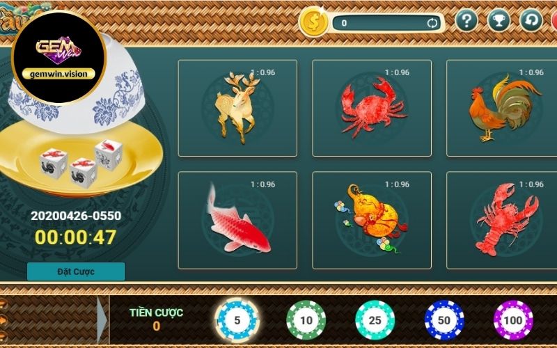 Bầu cua tôm cá trực tuyến